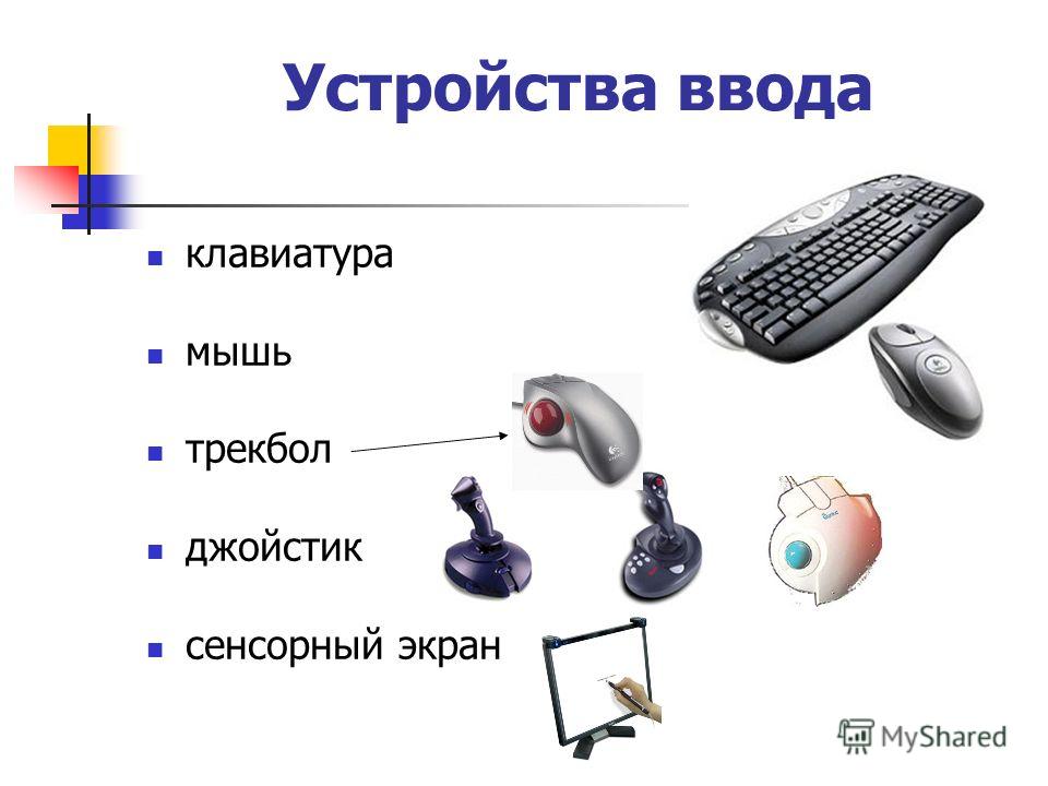 Какое устройство является устройством ввода. Клавиатура мышь трекбол джойстик. Устройства ввода клавиатура. Устройства ввода информации клавиатура мышь. Устройства ввода информации - манипуляторы клавиатура.