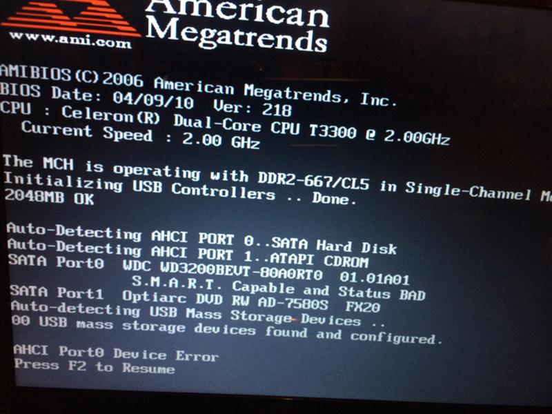 Copyright american megatrends inc bios date