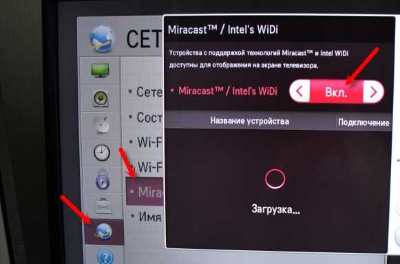 Как с ноутбука передать изображение на телевизор по wifi