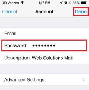 Как сменить пароль от айклауда на айфоне